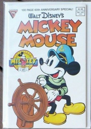 80 Off 24 Mickey Mouse 1986 - 90,  Vf 8.  0 Ave,  $98 Value,  Below Cover Price