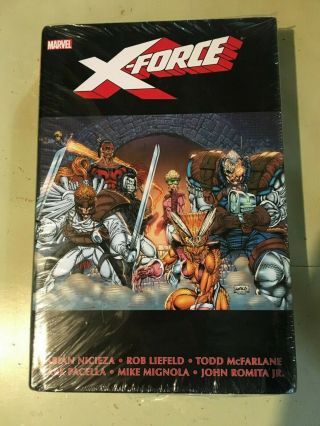 X - Force Marvel Comics Omnibus Vol 1 1st Deadpool Mutants 98