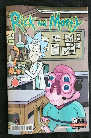 Rick And Morty 52 Sdcc Variant Nm