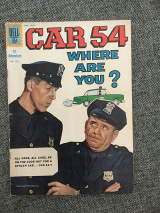 Four Color Comics 1257 Fine - /vg,  Photo Cover Car 54 Where Are You? Tv Series