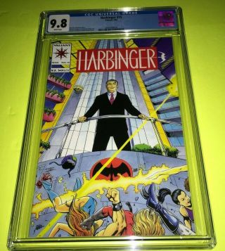 Harbinger 15 Cgc 9.  8 1st Appearance Livewire