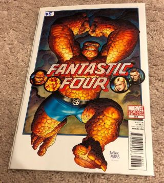 Fantastic Four 584 Arthur Art Adams Thing Variant Cover Marvel Comics Hickman Ff