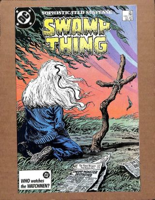 The Saga Of Swamp Thing 55 - Near 9.  8 Nm - Dc Shop Our Comics