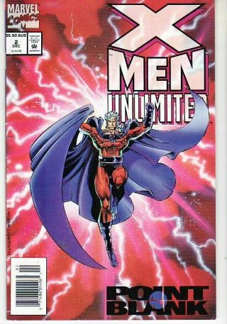 X - Men Unlimited 2 Fn/vf Australian Price Variant