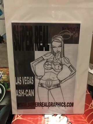 Real Graphics Las Vegas Ashcan Limited To 50 Zombie Tramp Vampblade