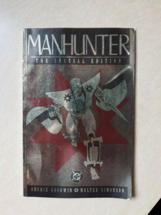 Manhunter The Special Edition Graphic Novel Dc 1999 Dc Comics Archie Goodwin