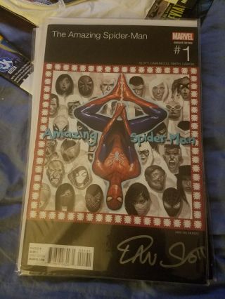 Spiderman 1 Rare Tribe Called Quest Hip Hop Variant Signed By Dan Slott