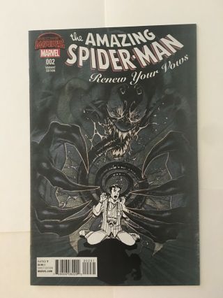 The Spider - Man Renew Your Vows 1 Sdcc Variant