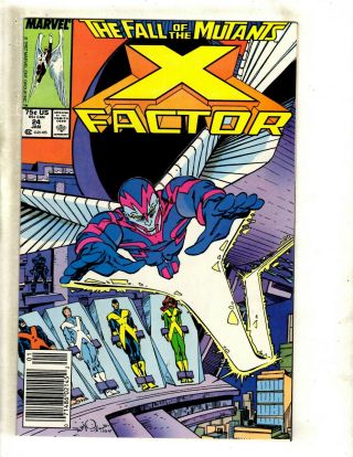 X - Factor 24 Nm Marvel Comic Book 1st Archangel Appearance X - Men Wolverine Ds4