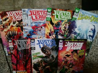 Justice League 19,  20,  21,  22,  23,  24,  25 Scott Snyder (2019),  Comic Book