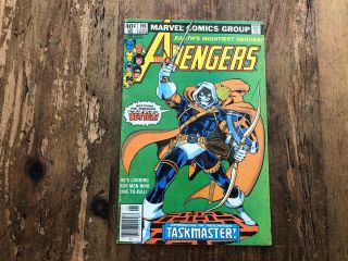 The Avengers 196 (marvel Comics 1980) 1st Appearance Taskmaster Black Widow K