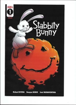 Stabbity Bunny 1 Limited Retailer Cover B Variant Scout Comics Htf Rare,  3 4 6