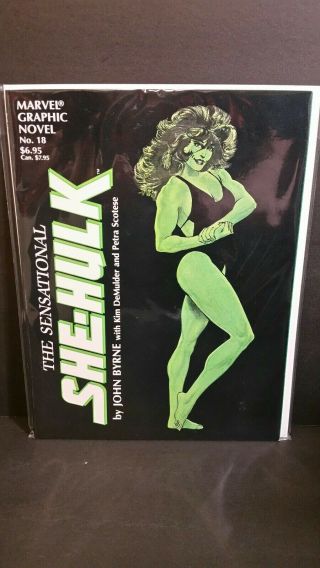 Marvel Graphic Novel 18 - The Sensational She Hulk (1985,  Marvel)
