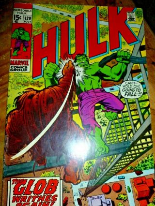 Marvel The Incredible Hulk 129 (vg, ) Mid Grade -