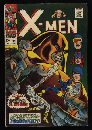 X - Men 33 Vg/fn 5.  0 White Pages