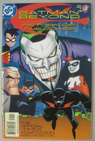 Batman Beyond: Return Of The Joker 1 Dc Comics Early Harley Quinn Appearance