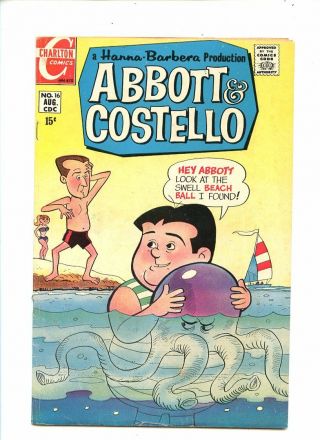 Abbott & Costello 16 (1970) Charlton Vg/fn 5.  0