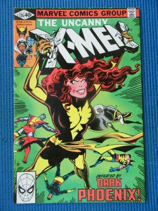 Uncanny X - Men 135 - (vf -) - Defeated By Dark Phoenix,  Wolverine,  Cyclops,  Storm
