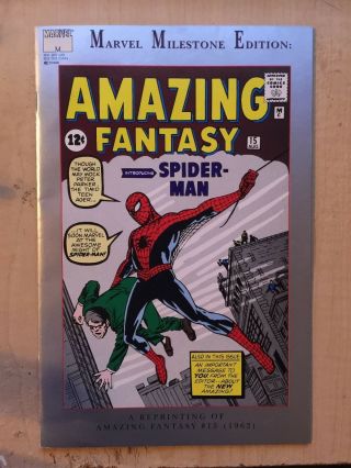 Spiderman Fantasy Marvel Milestone Edition Reprint Of Fantasy 15