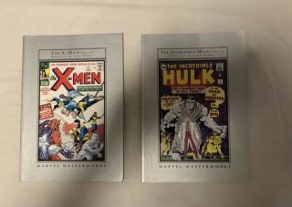 Marvel Masterworks The Incredible Hulk ’s 1 - 6 & The X - Men ’s 1 - 10