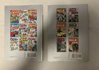 Marvel Masterworks The Incredible Hulk ’s 1 - 6 & The X - Men ’s 1 - 10 2