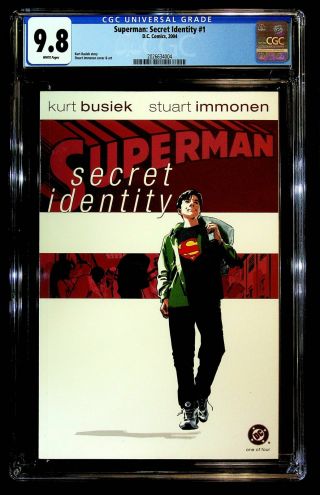 Superman: Secret Identity 1 Cgc 9.  8 Busiek,  Immonen