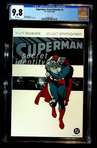 Superman: Secret Identity 3 Cgc 9.  8 Busiek,  Immonen
