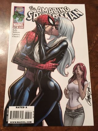Marvel The Spider - Man 606 Black Cat Comic Book