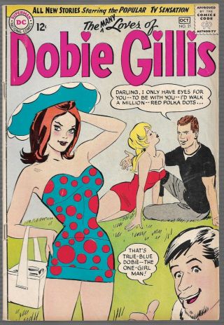 The Many Loves Of Dobie Gillis 21 (dc,  1963) Gga Cover - Hd Scans