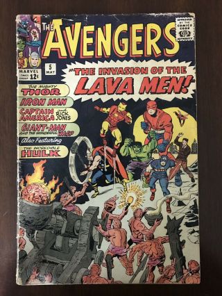 Avengers (1st Series) 5 1964