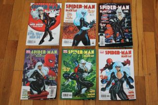 Spider - Man And The Black Cat 1,  2,  3,  4,  5,  6 " The Evil That Men Do " Complete