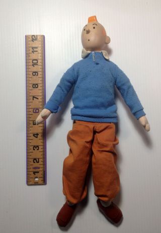 vintage poupée TINTIN doll Gund kuifje Hergé 2