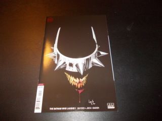 The Batman Who Laughs 1 Greg Capullo Variant Cover Scott Snyder Metal