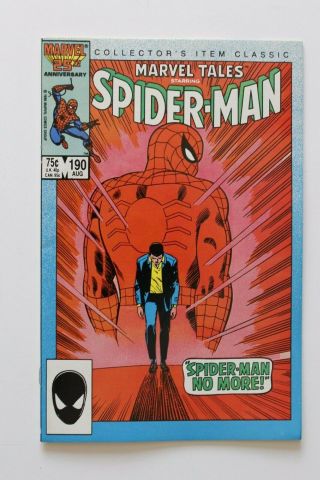 Marvel Tales 190 Reprints Spiderman 50 Vf/nm