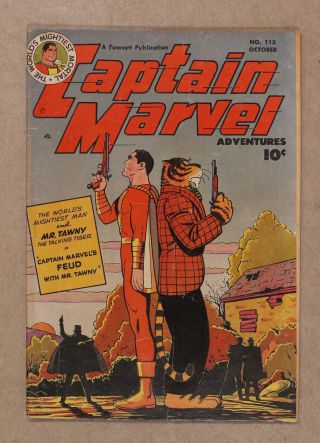 Captain Marvel Adventures 113 1950 Gd,  2.  5 Restored