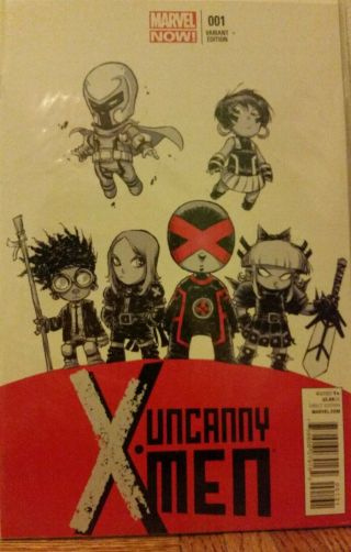 Uncanny X - Men 1 Scottie Young Cover