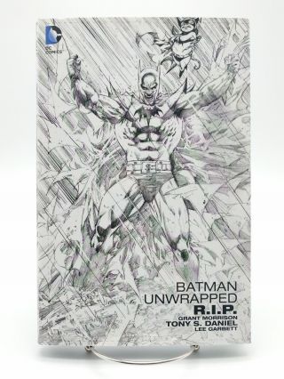 Batman Unwrapped Rip Hardcover Trade W/ Tony Daniel Sketch & Signature Inside