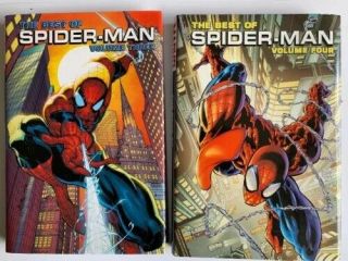 The Best Of Spider - Man Vol 3 & 4 Hc Hardcovers Marvel Straczynski/romita Sh