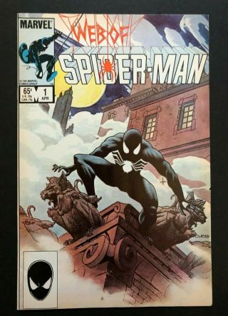 Marvel Comics | Web Of Spiderman 1 | 1985 | 1st Vulturions | Charles Vess