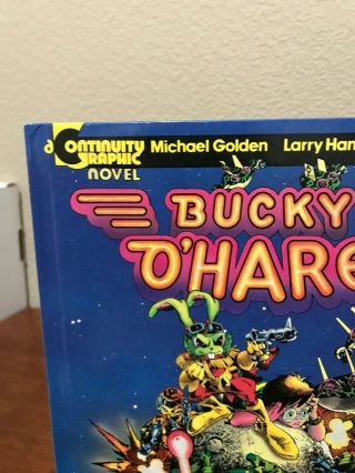 Bucky O ' Hare Graphic Novel 1986 Hardcover Michael Golden & Larry Hama NES 2