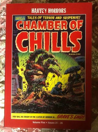 Chamber Of Chills Harvey Horror.  Vol 5 Issues 21 - 26 Tpb Oop Pre Code Horror