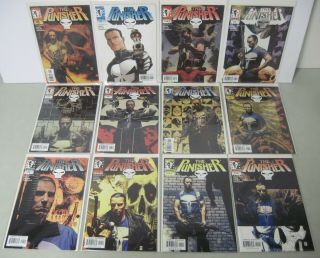 Complete Set Of The Punisher 1 - 12 Marvel Knights Limited Series Garth Ennis