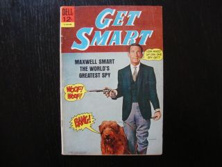 June 1966 1st Issue " Get Smart " Tv Dell Comic Book Vg