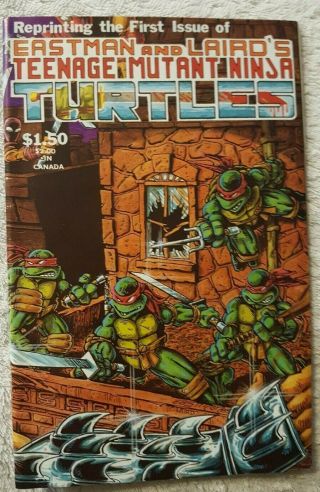 Teenage Mutant Ninja Turtles 1 4th Printing