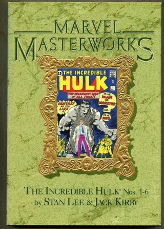 Hc Marvel Masterworks Volume 8 Incredible Hulk Volume 1 1st Edition (1st) (1989)