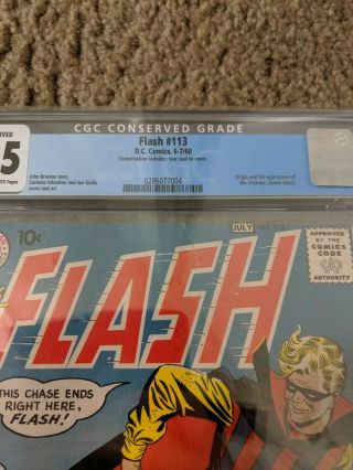 Dc Comics.  The Flash 113 2
