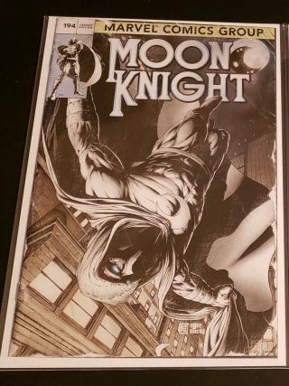Moon Knight 194 John T Christopher Exclusive Variant Immaculate Limited To 600