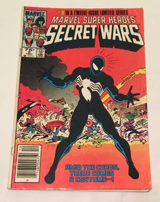 Marvel Heroes Secret Wars 8 Comic Book - Newsstand Edition