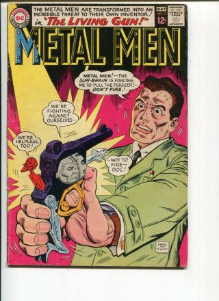 Metal Men 7 Vg,  1964