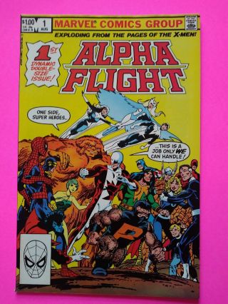 Alpha Flight 1 (1983) Marvel Key Issue Comic Book 1st Pick & Marrina App